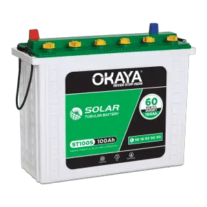 Okaya Inverter Tabular Battery 100Ah 48 Months